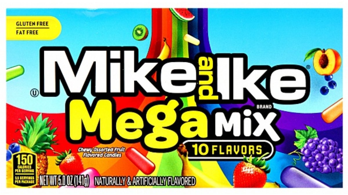 מייק אנד אייק סוכריות לעיסה - IKE & MIKE MEGA MIX