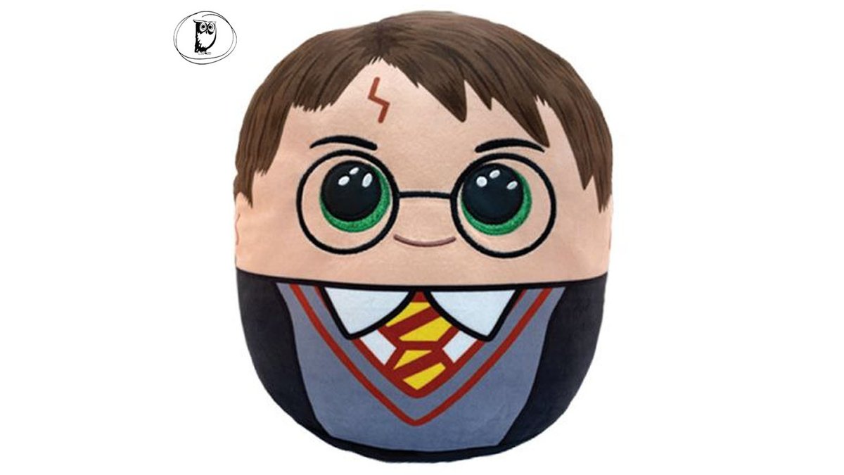 בובת TY עיניים גדולות - כרית חיבוקי "10 - הארי פוטר