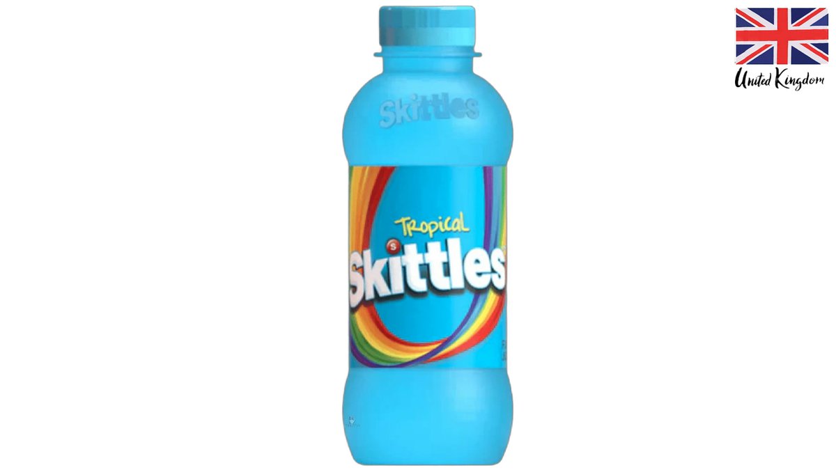 SKITTLES - בקבוק משקה קל בטעם סוכריות סקיטלס טרופי