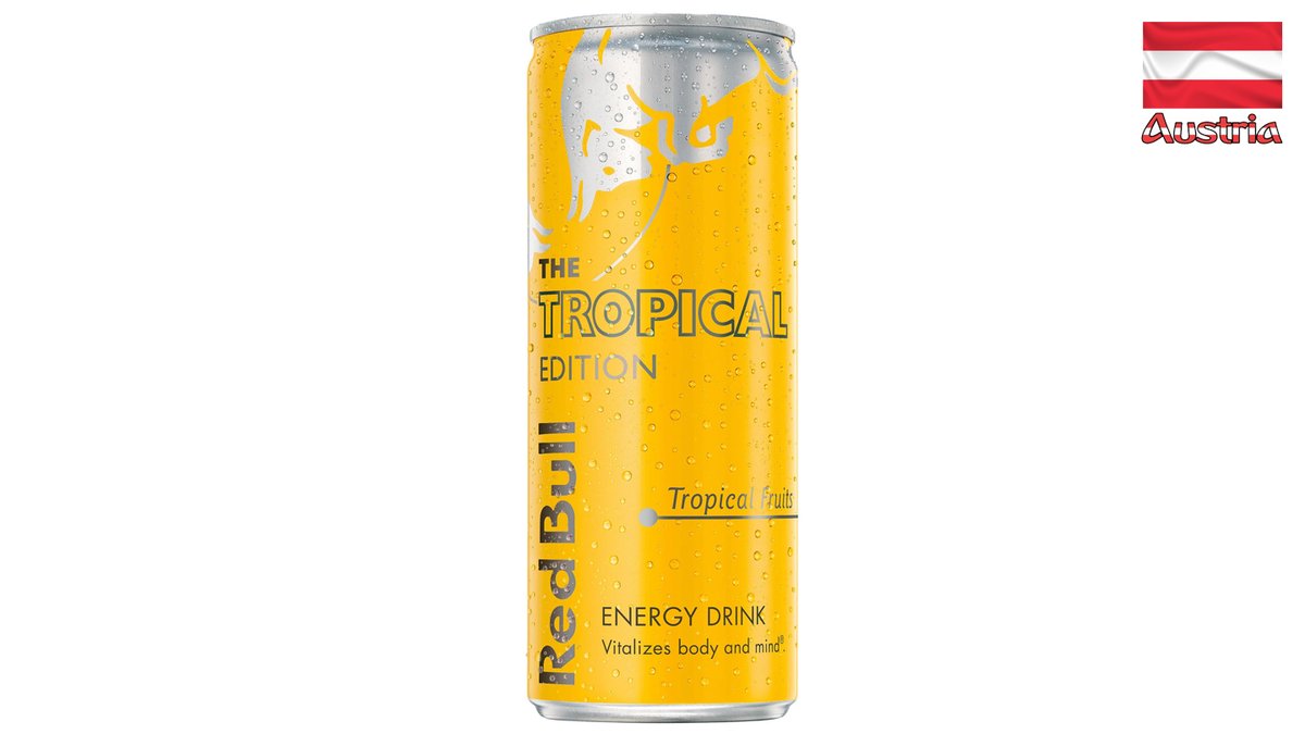 רדבול משקה אנרגיה פירות טרופיים - REDBULL TROPICAL FRUITS