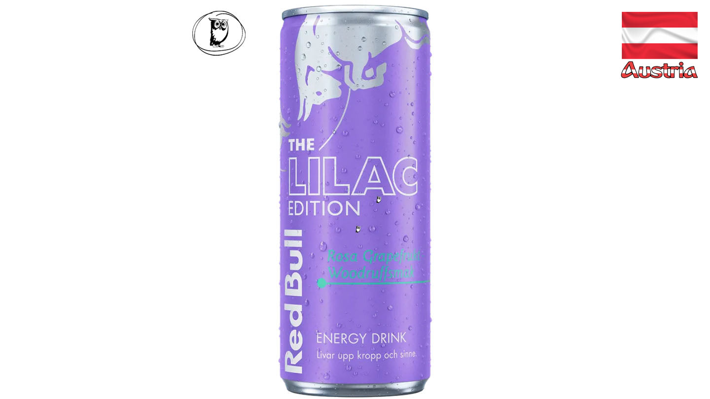 רדבול משקה אנרגיה בטעם אשכולית אדומה ולילך Red Bull Lilac Edition – Pink Grapefruit & Woodruff