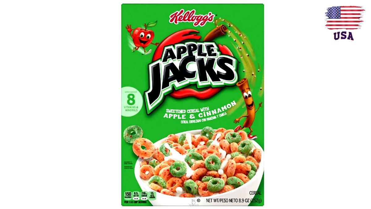 קלוגס דגני בוקר KELLOGG'S APPLE JACKS
