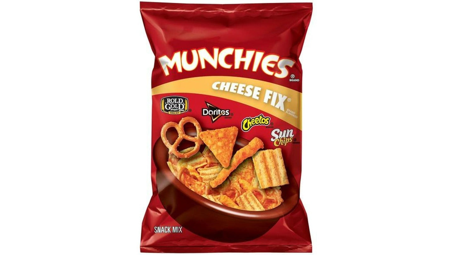 מאנצ'יז מיקס חטיפים בטעם גבינה בשקית ענקית - MUNCHIES CHEESE FIX