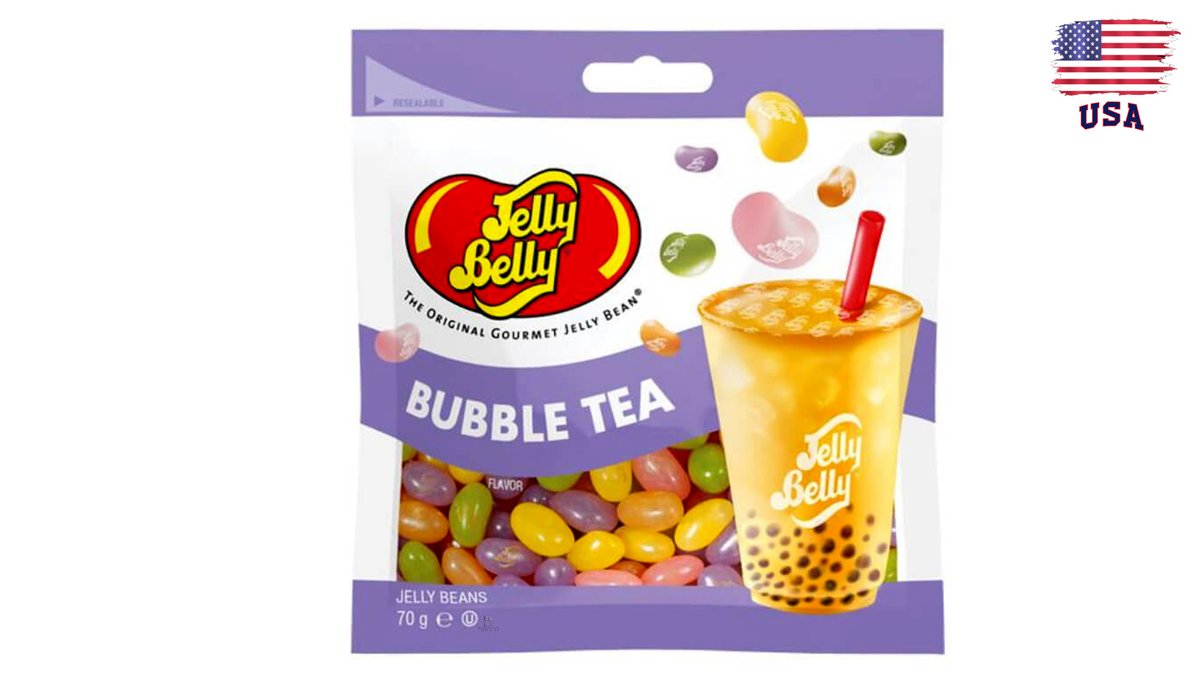 ג'לי בלי סוכריות גומי בטעם באבל טי - Jelly Belly Bubble Tea