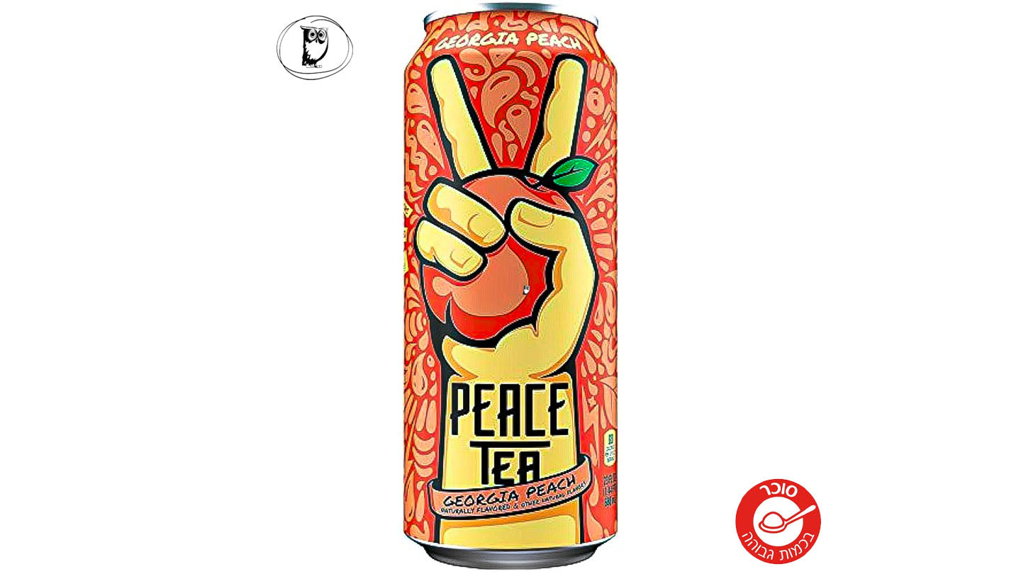 شاي مثلج بنكهة الخوخ - Peace Tea Georgia Peach