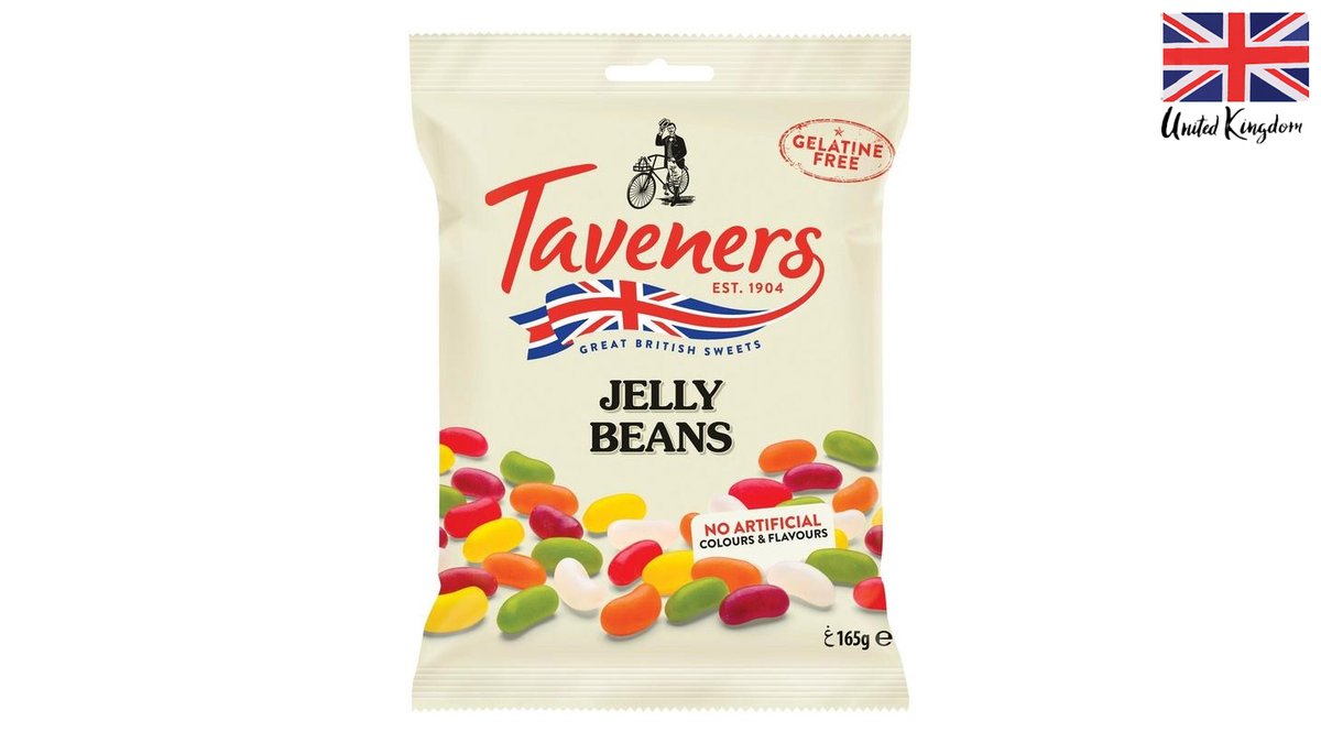 ג'לי בינז בטעמי פירות -Taveners Jelly Beans