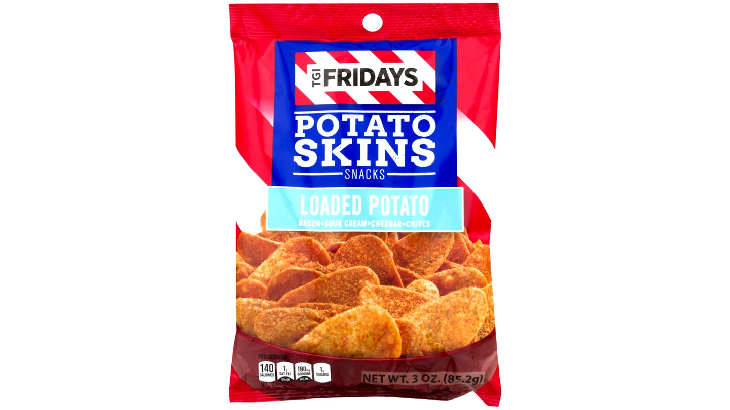 חטיף תפוח אדמה במגוון טעמים - TGI Fridays Loaded Potato Skins