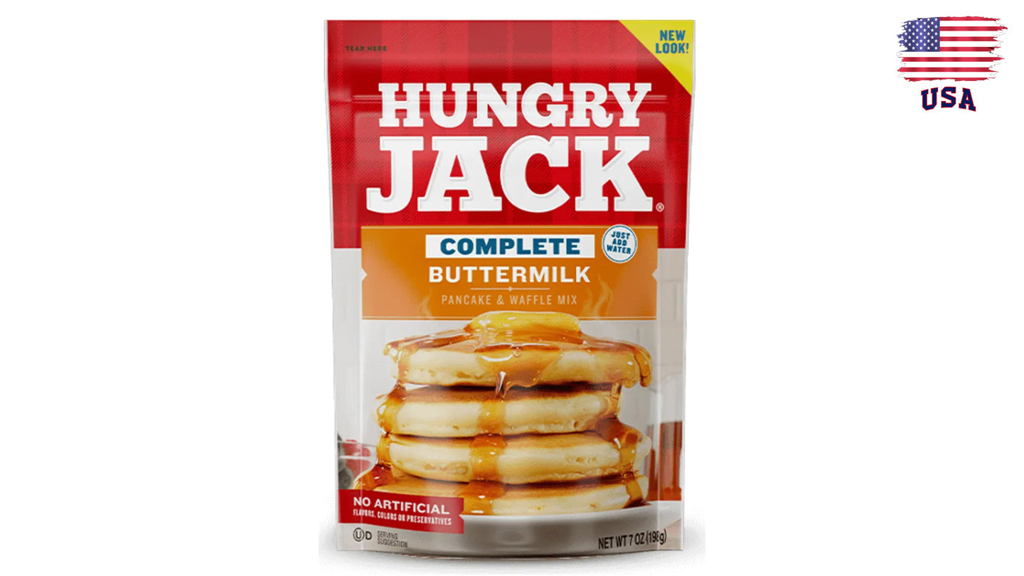Pancake mix with American chocolate chips - Hungry Jack