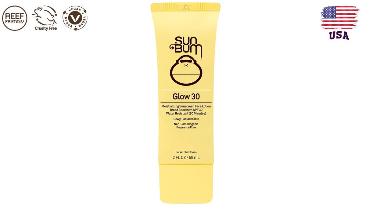 קרם הגנה Glow 30 SPF - SUN BUM