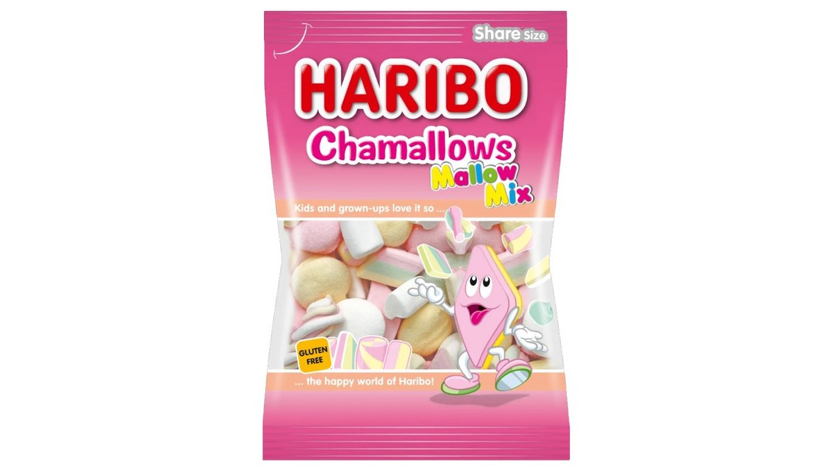 HARIBO MALLOW MIX - Marshmallows in a mix of shapes and colors
