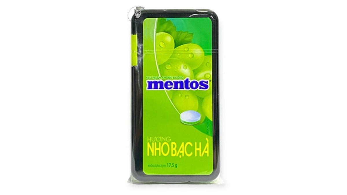 מנטוס סוכריות ללא סוכר בטעם ענבים ומנטה- MENTOS CLEAN BREATH