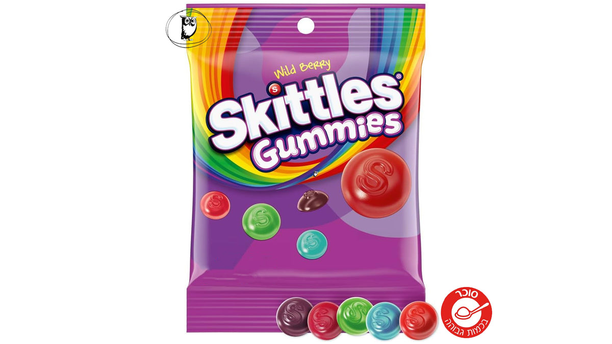 סקיטלס גאמיז פירות יער – Skittles Gummies Wild Berry