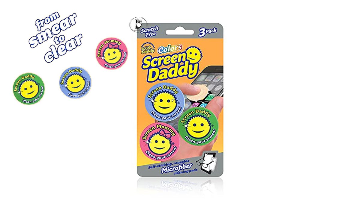 סקראב דדי - סקרין דדי - 3 יחידות רפידות לניקוי מסכים