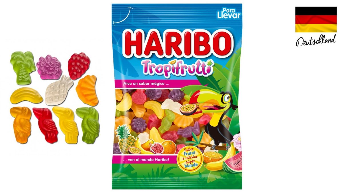 HARIBO TROPIFRUTTI gummy bear