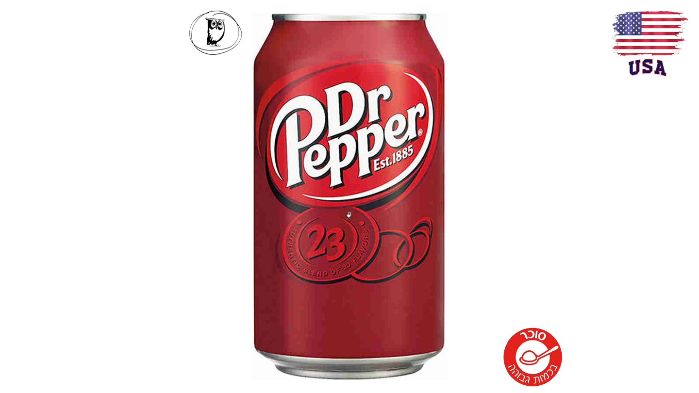 דר' פפר משקה מוגז - Dr Pepper Original