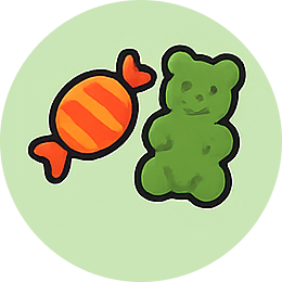 סוכריות וגומי