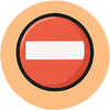 Red car stickers