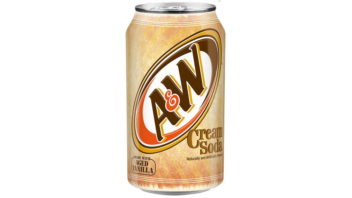 פחית סודה קרים - A&W Cream Soda