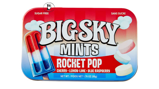 Big Sky Mints Rocket Pop - סוכריות רענון  בטעם ארטיק