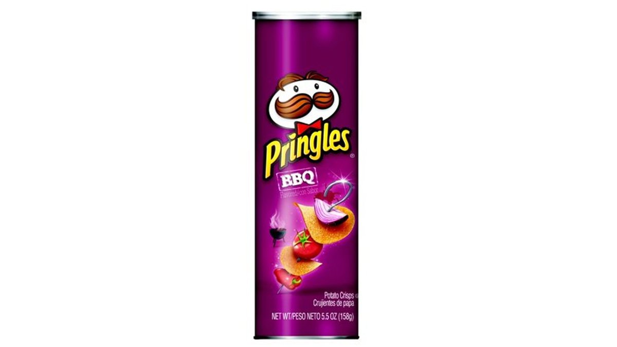 פרינגלס צ'יפס בטעם ברביקיו  - PRINGLES
