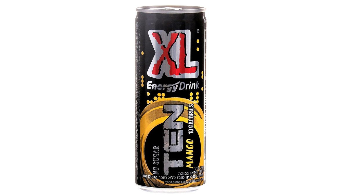 Excel Sugar-Free Energy Drink Mango Flavor - XL TEN