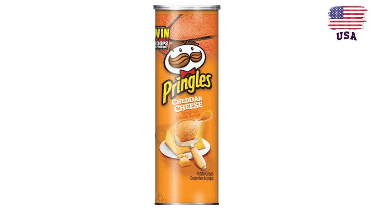 פרינגלס צ'יפס בטעם גבינה צ'דר  - PRINGLES