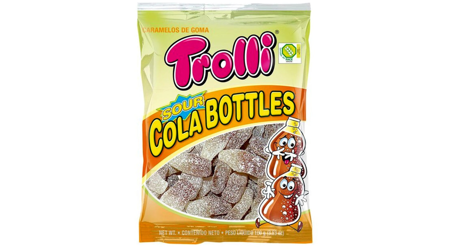 Sour peach flavor rubber trolli rings - TROLLI PRISCHRING