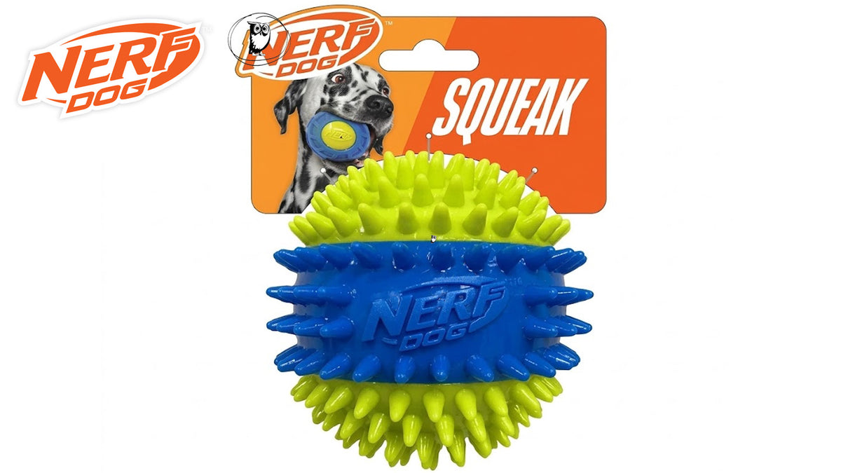 כדור משחק גדול לכלבים -Nerf Dog Squeak Ball