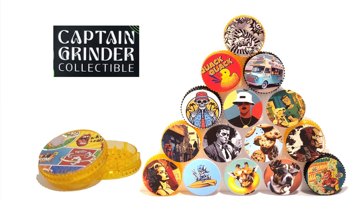 גריינדר מעוצב  Captain Grinder