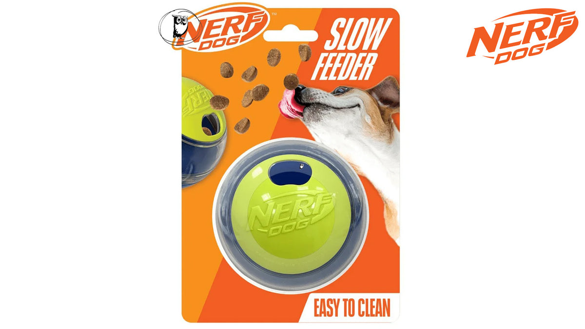 צעצוע האכלה אינטראקטיבי לכלב -Nerf Dog Slow Feeder