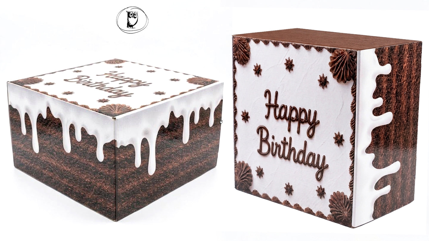 סוויטבוקס  יומולדת חתכת עוגת שוקולד - Piece Of Cake- Chocolate SweetBox