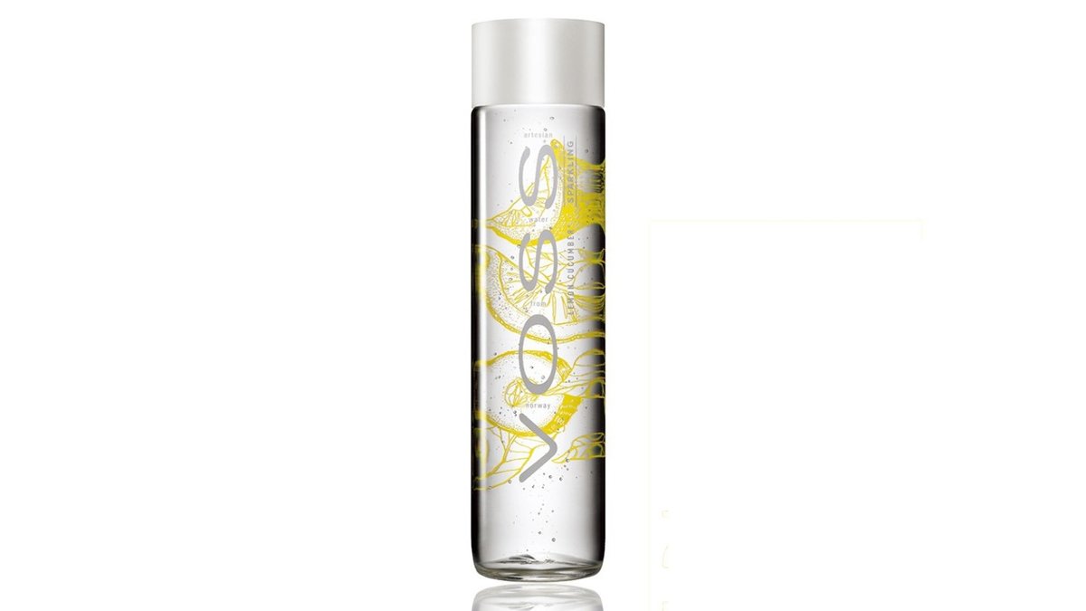 משקה מוגז בטעם לימון מלפפון - VOSS LEMON CUCUMBER
