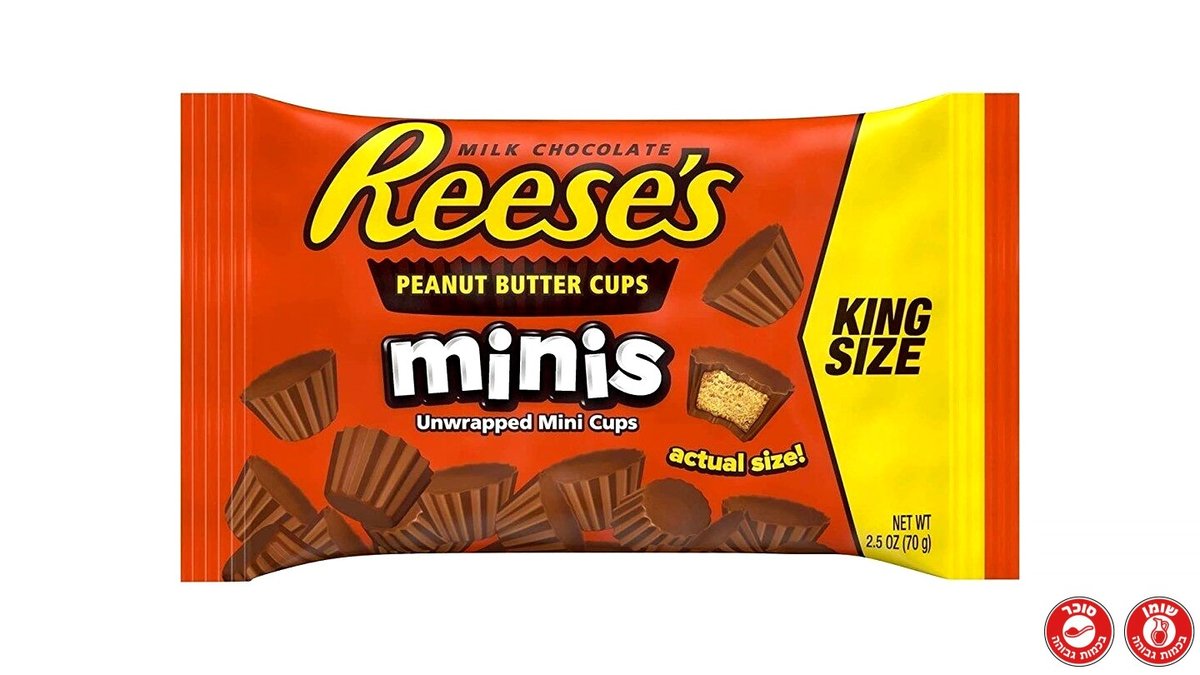 REESE'S MINIS KING SIZE UNWRAPPED MILK CHOCOLATE BARS WITH PEANUT BUTTER FILL