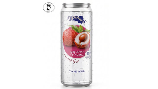 משקה מוגז בטעם ליצ'י מופחת קלוריות - שששקוף