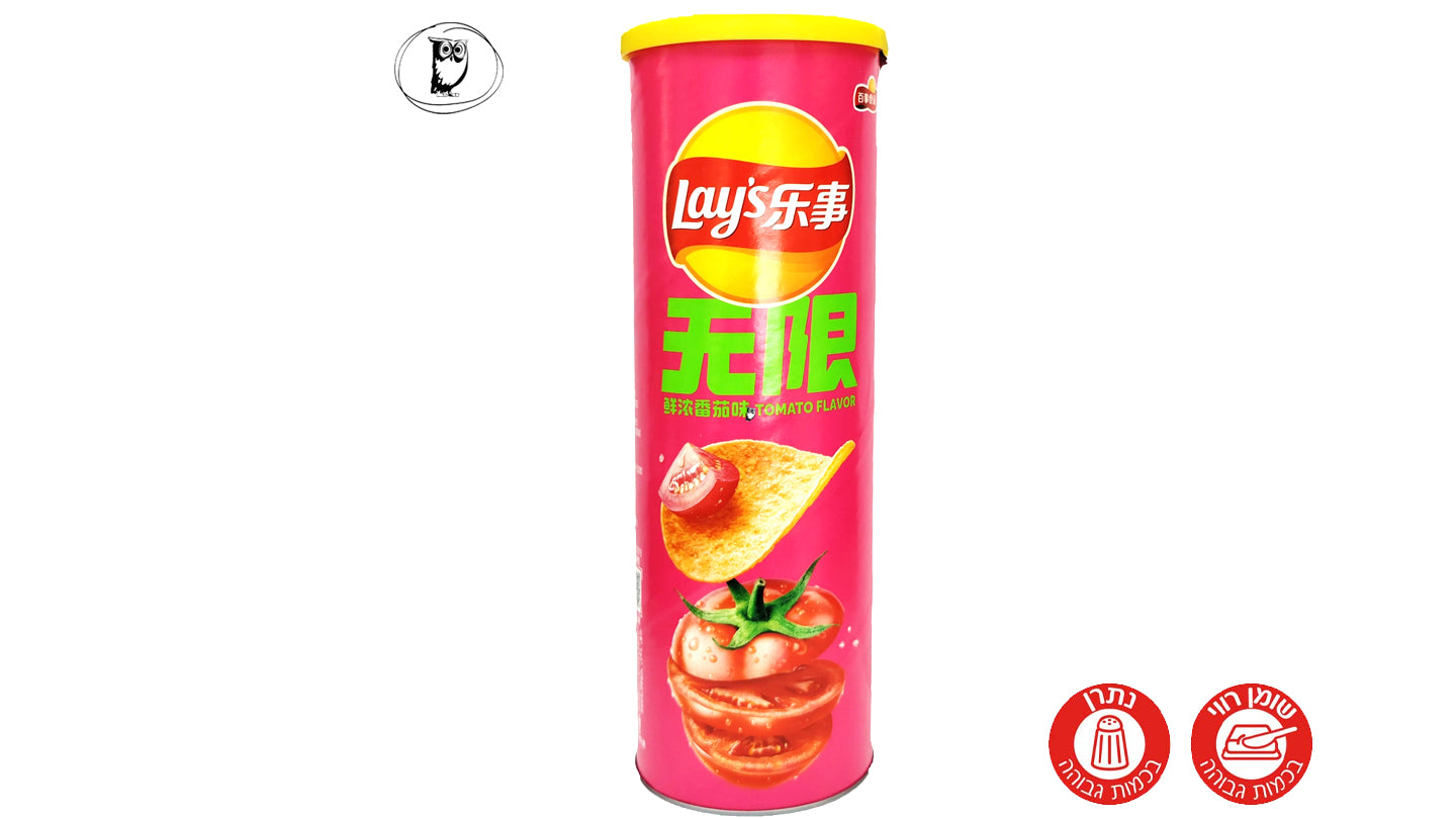 לייז סטאקס בטעם עגבניות טריות - Lay's Stax  Fresh Tomatos