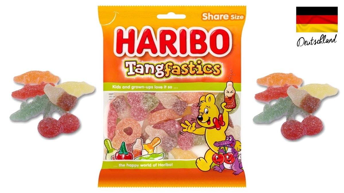 HARIBO Tangfastics Mix All Pickles Gummy