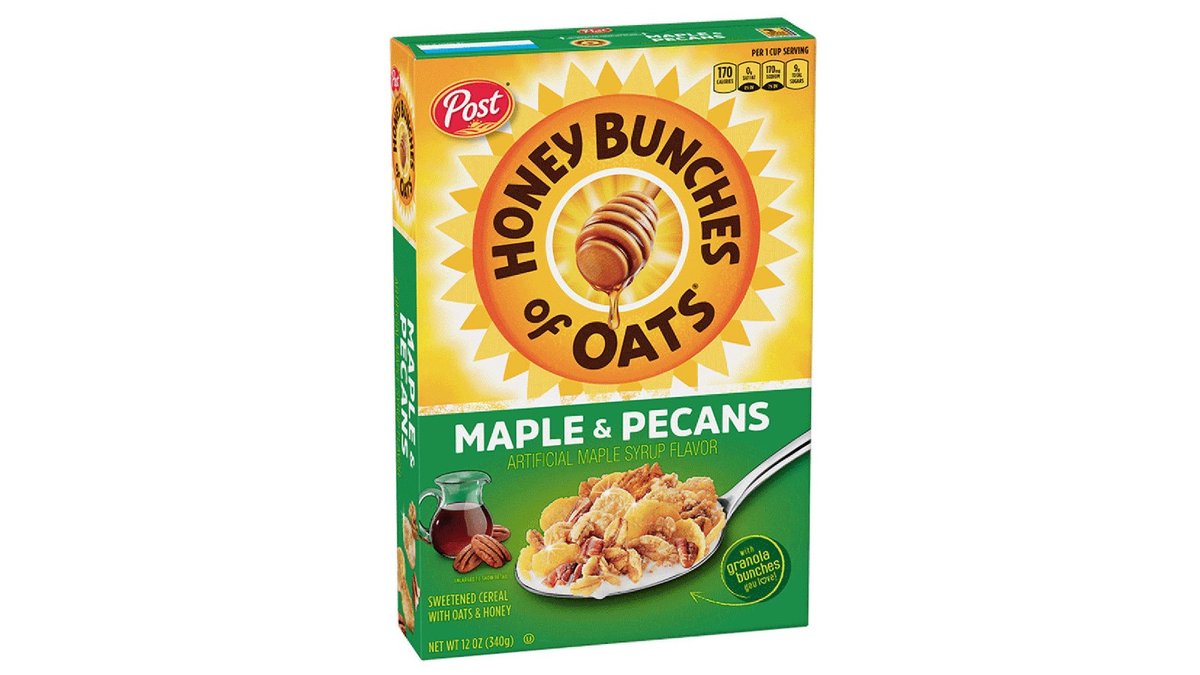 האני באנץ' דגני בוקר גרנולה פקאן ומייפל -POST HONEY BUNCHES OF OAT MAPLE & PECAN