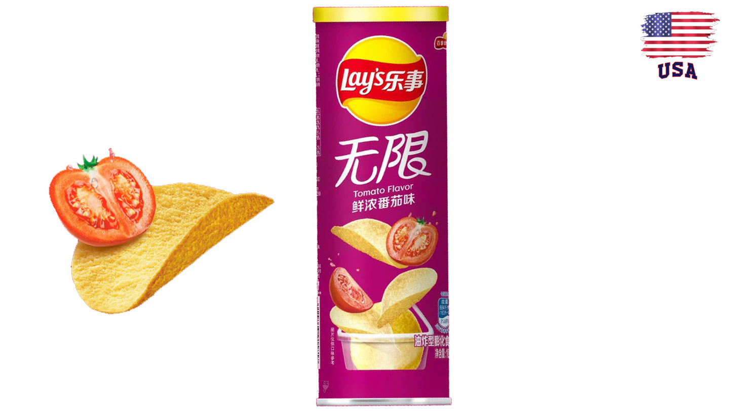 לייז סטאקס בטעם עגבניות טריות - Lay's Stax  Fresh Tomatos