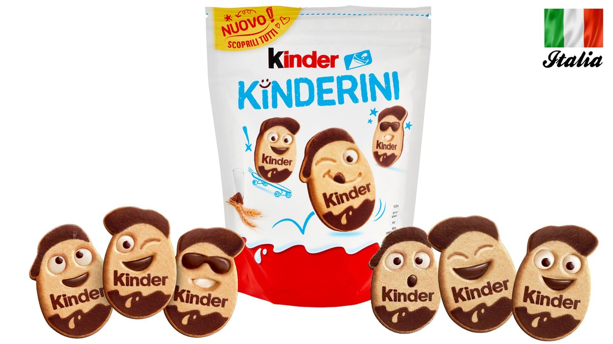 קינדר שקית עוגיות קינדריני KINDER - KINDERINI
