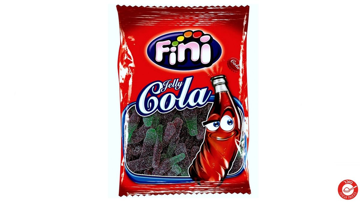גומי פיני חמוץ בקבוקי קולה - FINI JELLY COLA