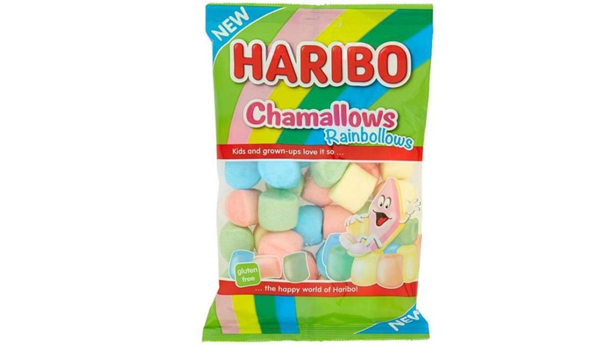 מרשמלו הריבו- HARIBO CHAMALLOWS RAINBOW