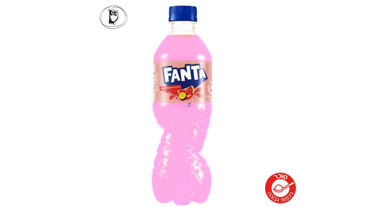 פאנטה בטעם פסיפלורה ואשכולית -  Fanta