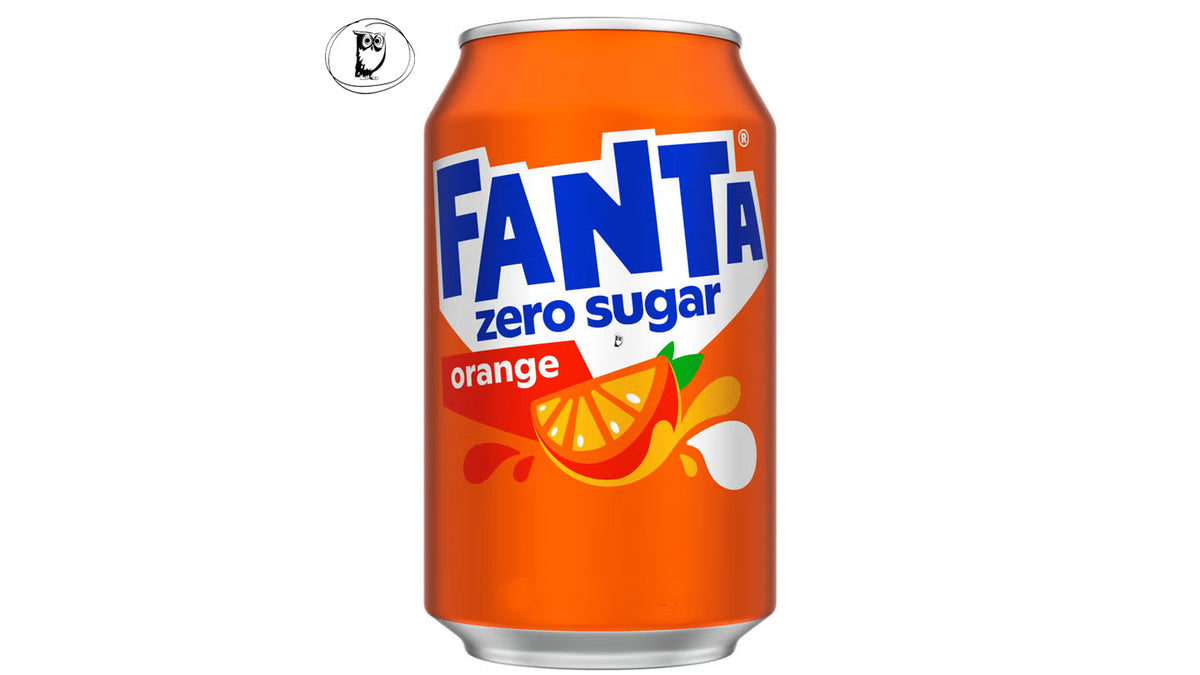 פאנטה זירו  Fanta Zero Sugar Orange