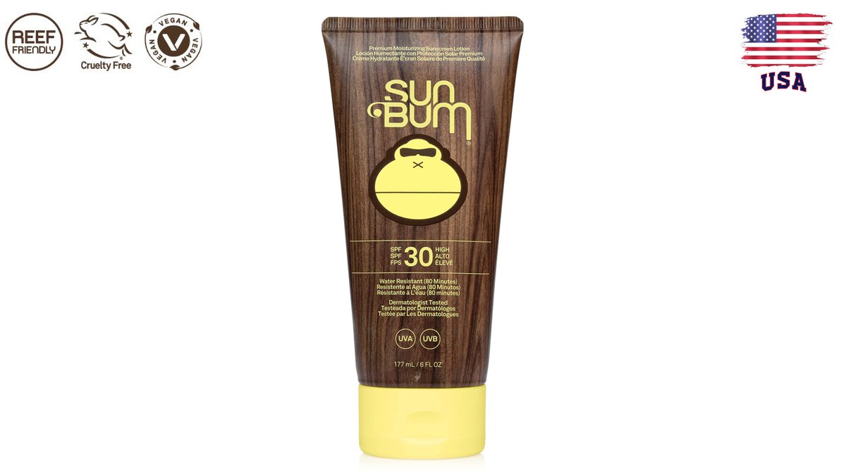 שפורפרת תחליב קרם הגנה 30 SPF - SUN BUM