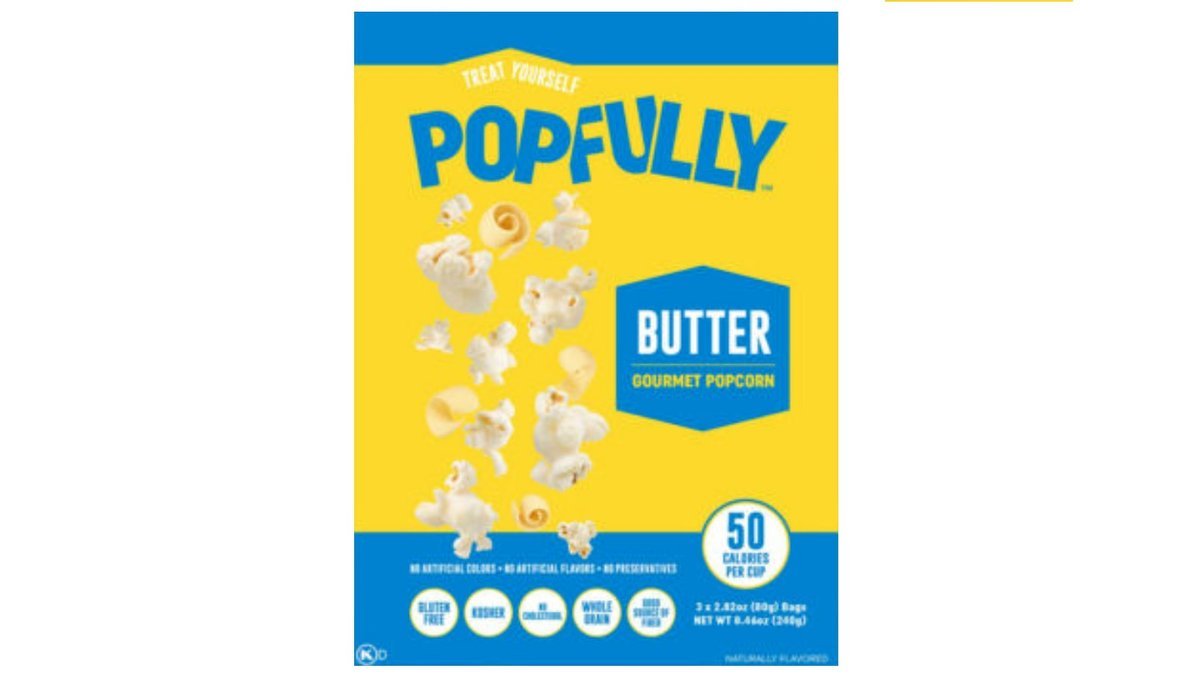 פופקורן למיקרו בטעם חמאה - Popfully  Butter