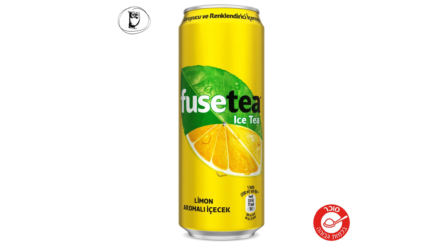 פיוז טי לימון בפחית - Fuze Tea
