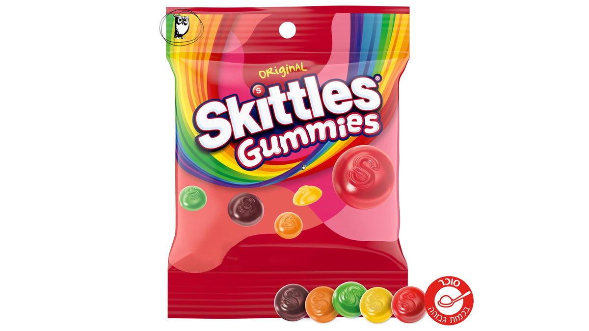 סקיטלס גאמיז אוריגינל – Skittles Gummies Original