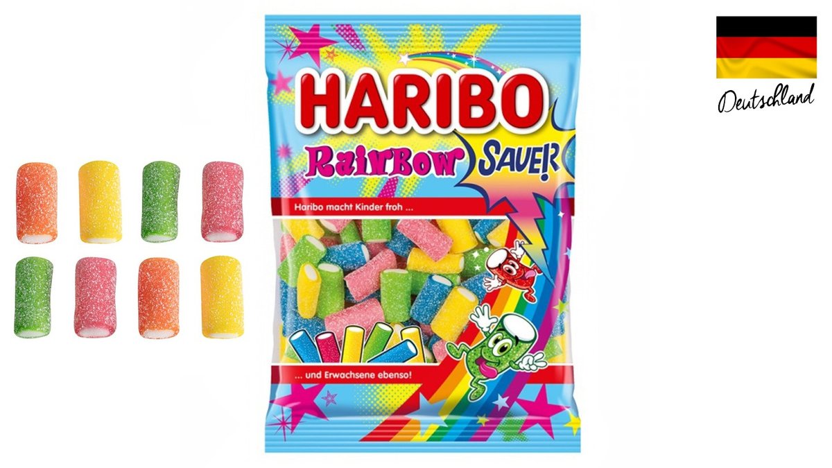 גומי הריבו קשת בענן חמוץ   HARIBO RAINBOW