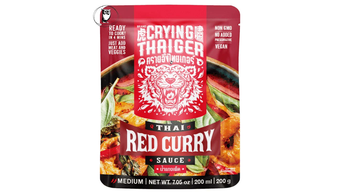 Red Curry Sauce - Crying Thaiger Thai Red Curry Sauce