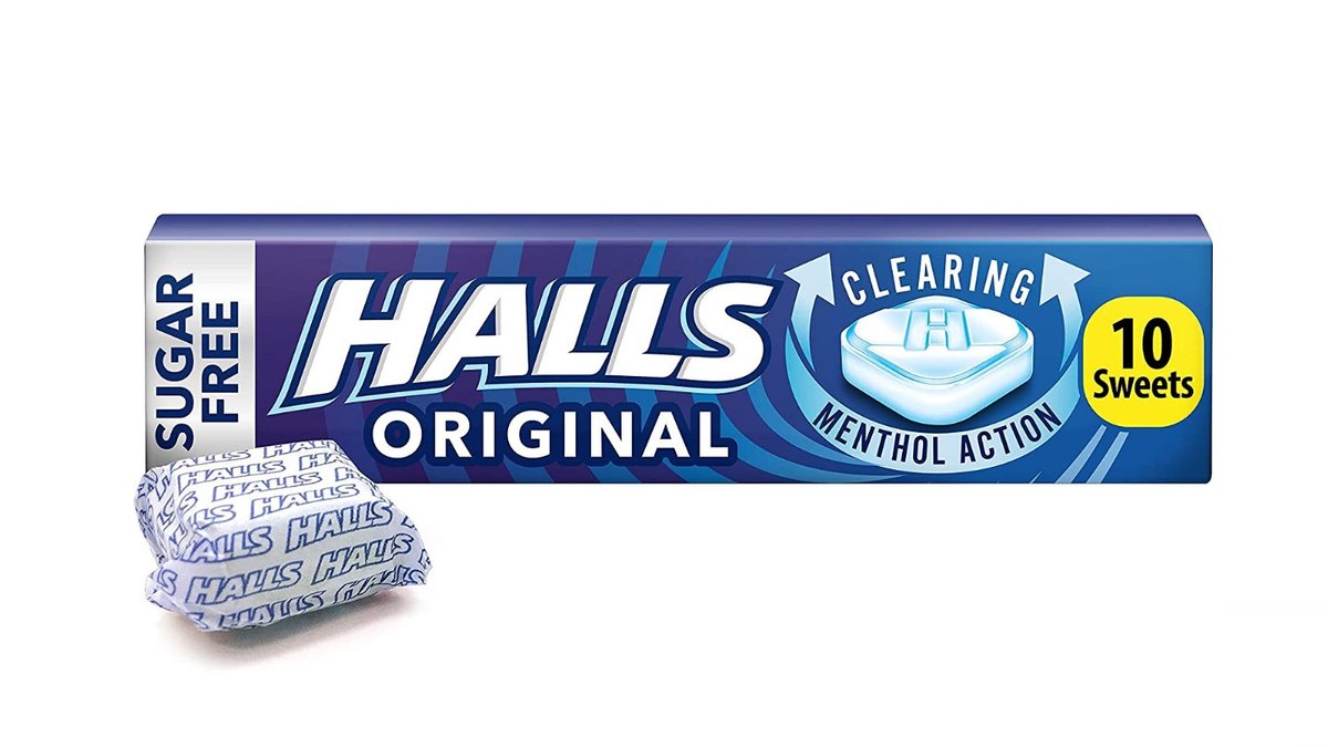 סוכריות מרעננות בטעם מנטה - Halls ORIGINAL